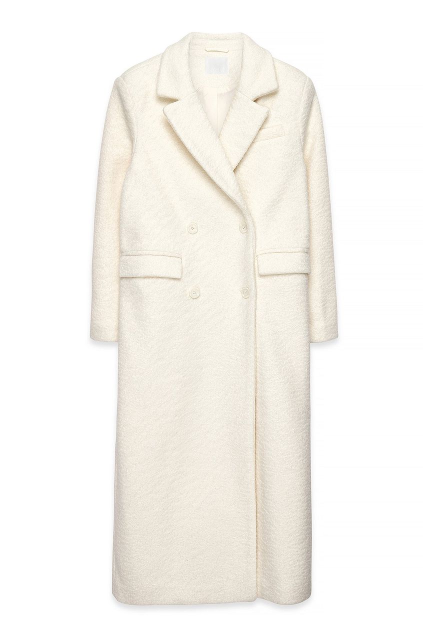 Structured Long Straight Coat