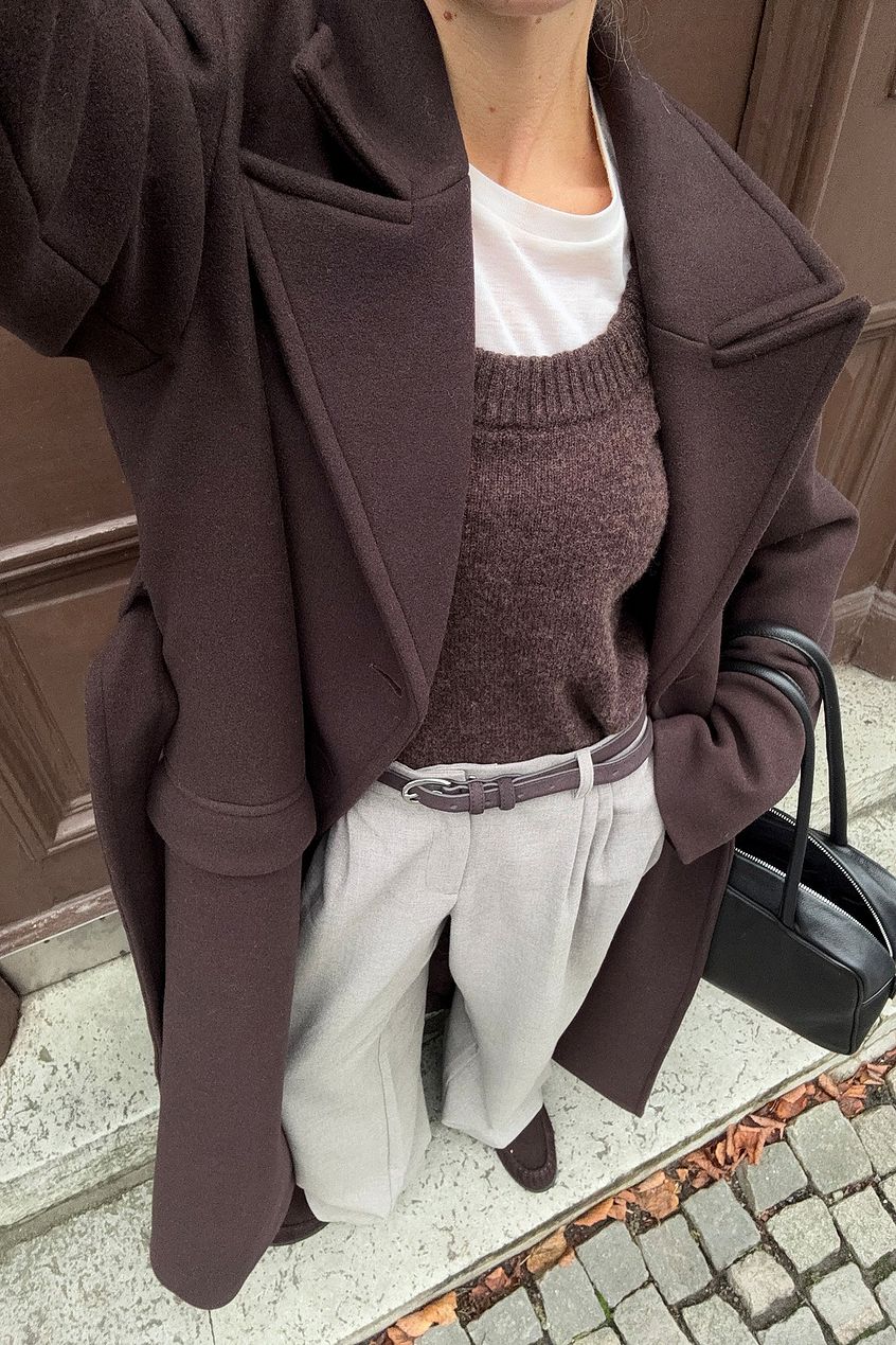 Classic Wool Blend Coat