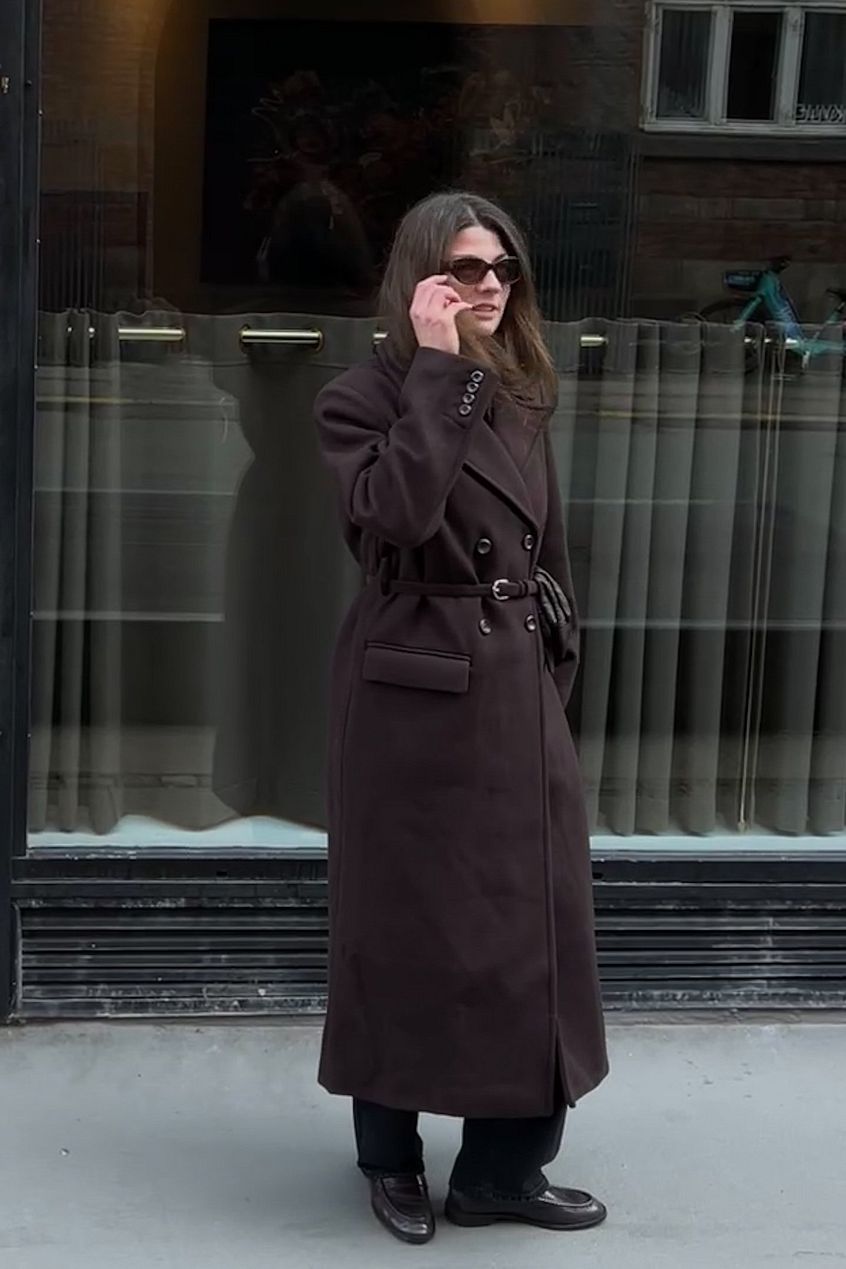 Classic Wool Blend Coat