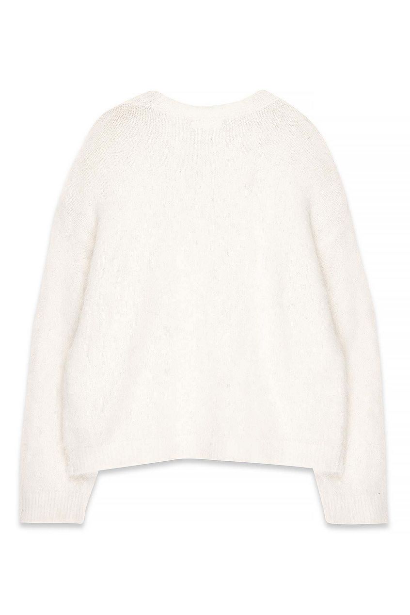 Knitted Alpaca Blend Oversized Sweater