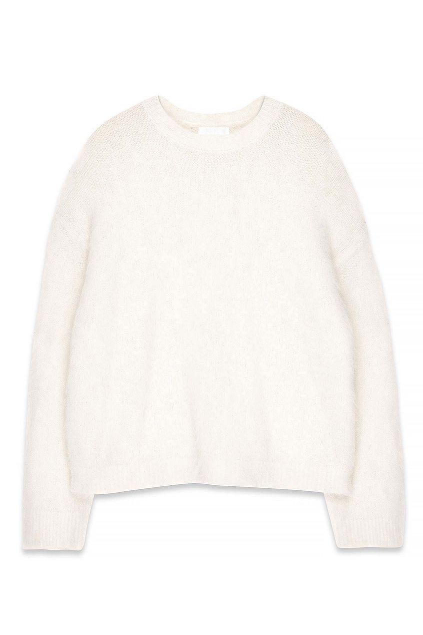 Knitted Alpaca Blend Oversized Sweater