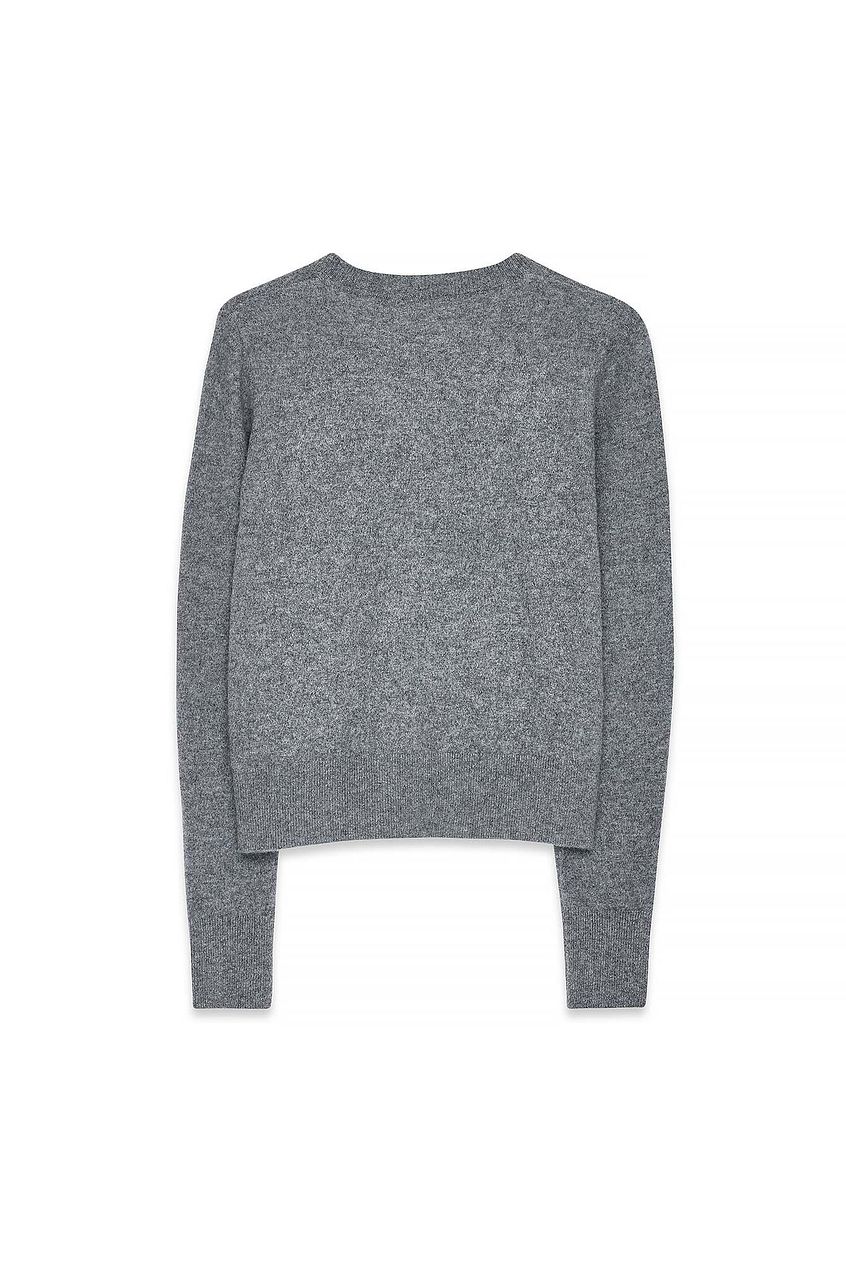Knitted Cashmere Round Neck Sweater